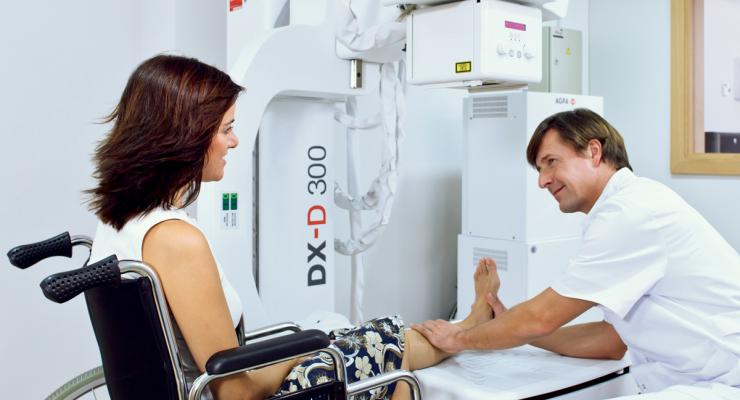 Agfa’s DR 800 multi-purpose direct radiography room